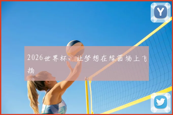 2026世界杯,让梦想在绿茵场上飞扬