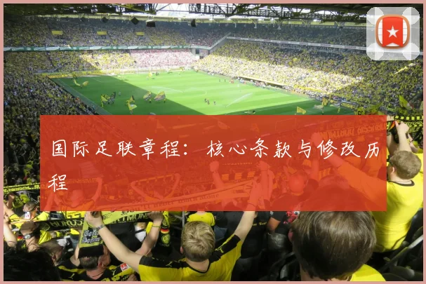 国际足联章程:核心条款与修改历程