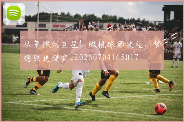 从草根到巨星！橄榄球颁奖礼，梦想照进现实_20260704165017