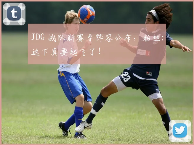 JDG 战队新赛季阵容公布，粉丝：这下真要起飞了！
