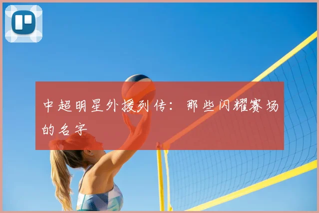 中超明星外援列传:那些闪耀赛场的名字